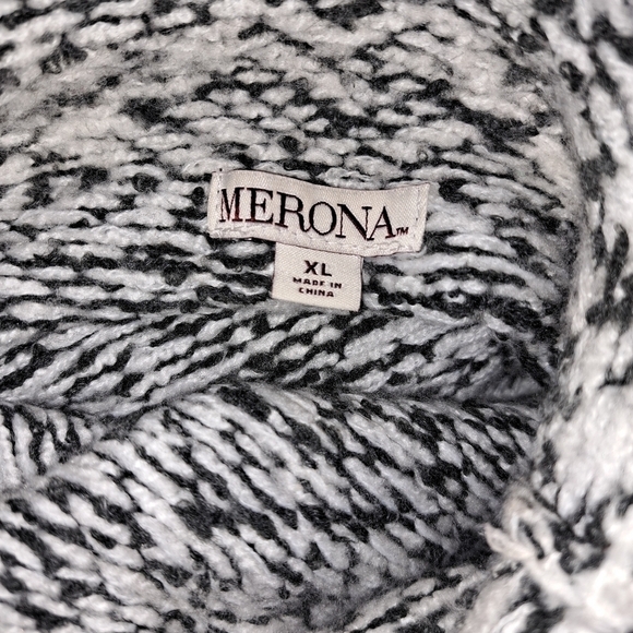 Merona knitted Sweater size XL - Picture 5 of 6
